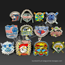 (Lp-11) vendendo Star forma de lapela de metal Pins Badge na china